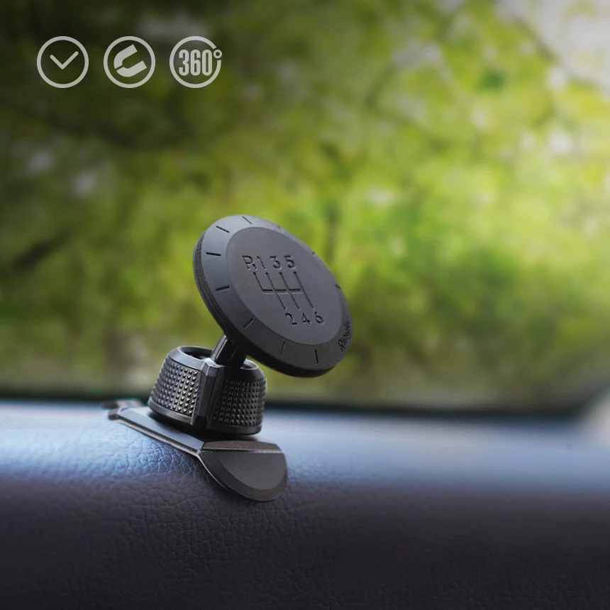 Ringke Gear Magnetic Car Mount, Universal, Black - Image 4