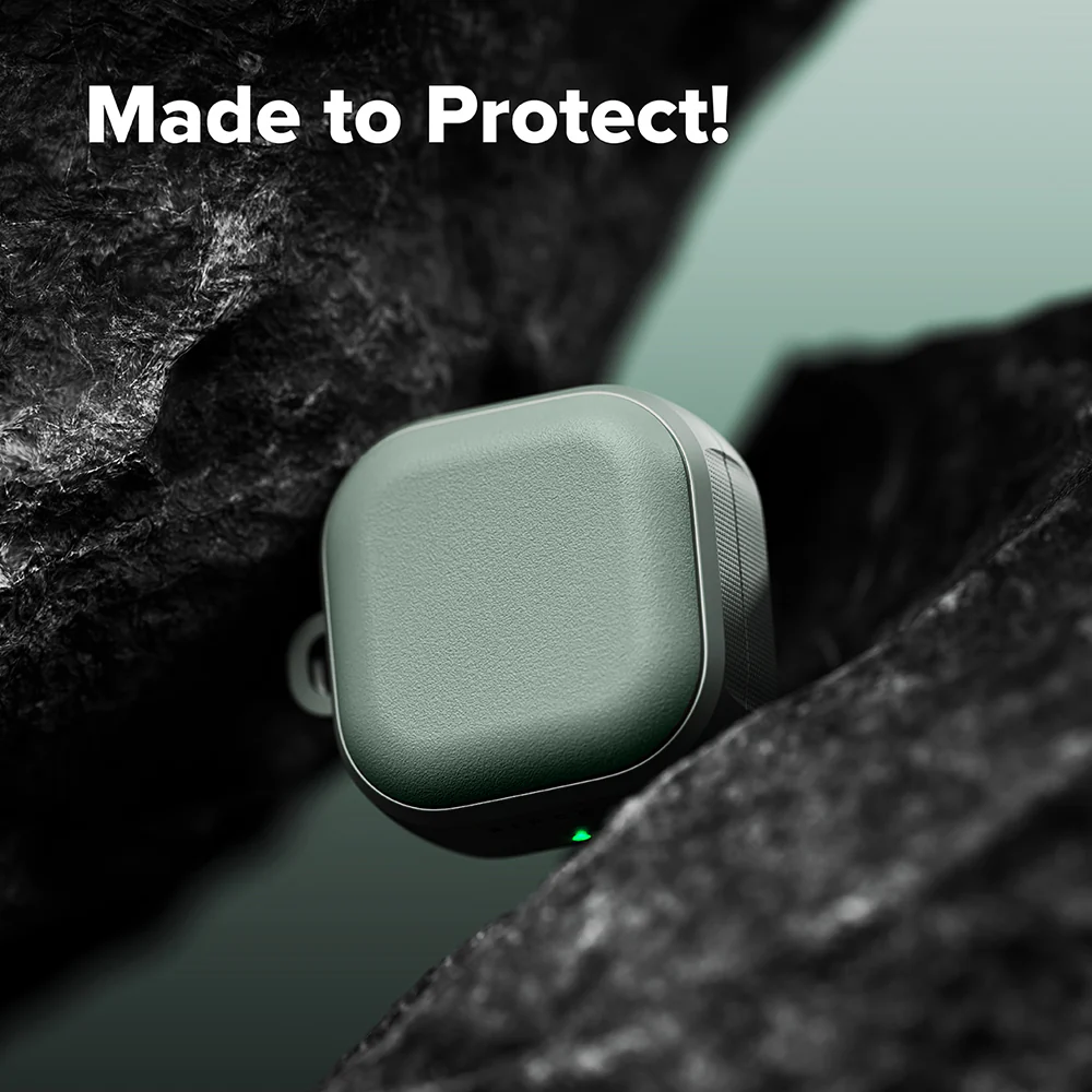 Ringke Onyx Magnetic Case for Samsung Galaxy Buds4 / Buds4 Pro, Green - Image 3