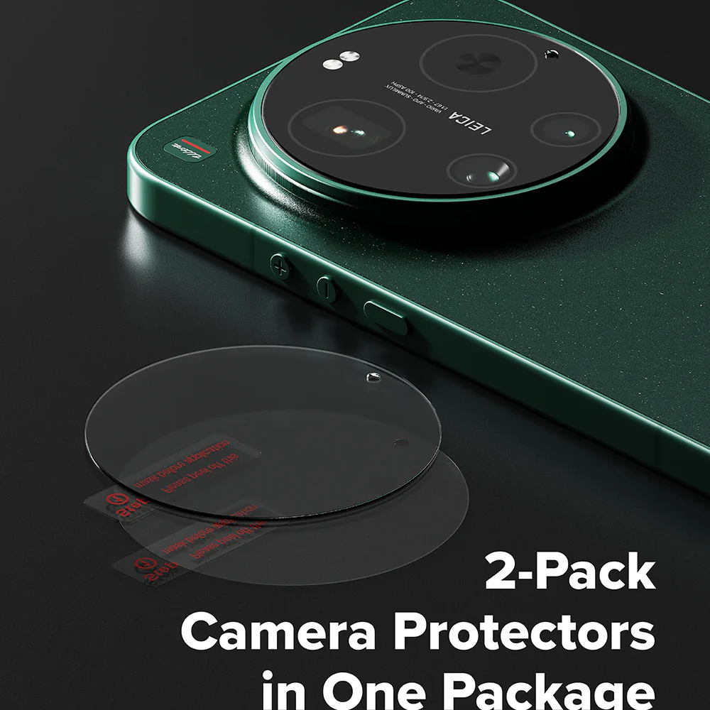 Ringke Rear Camera Protective Film for Xiaomi 17 Ultra, Tempered Glass, Set of 2 Pieces, Transparent - Image 6