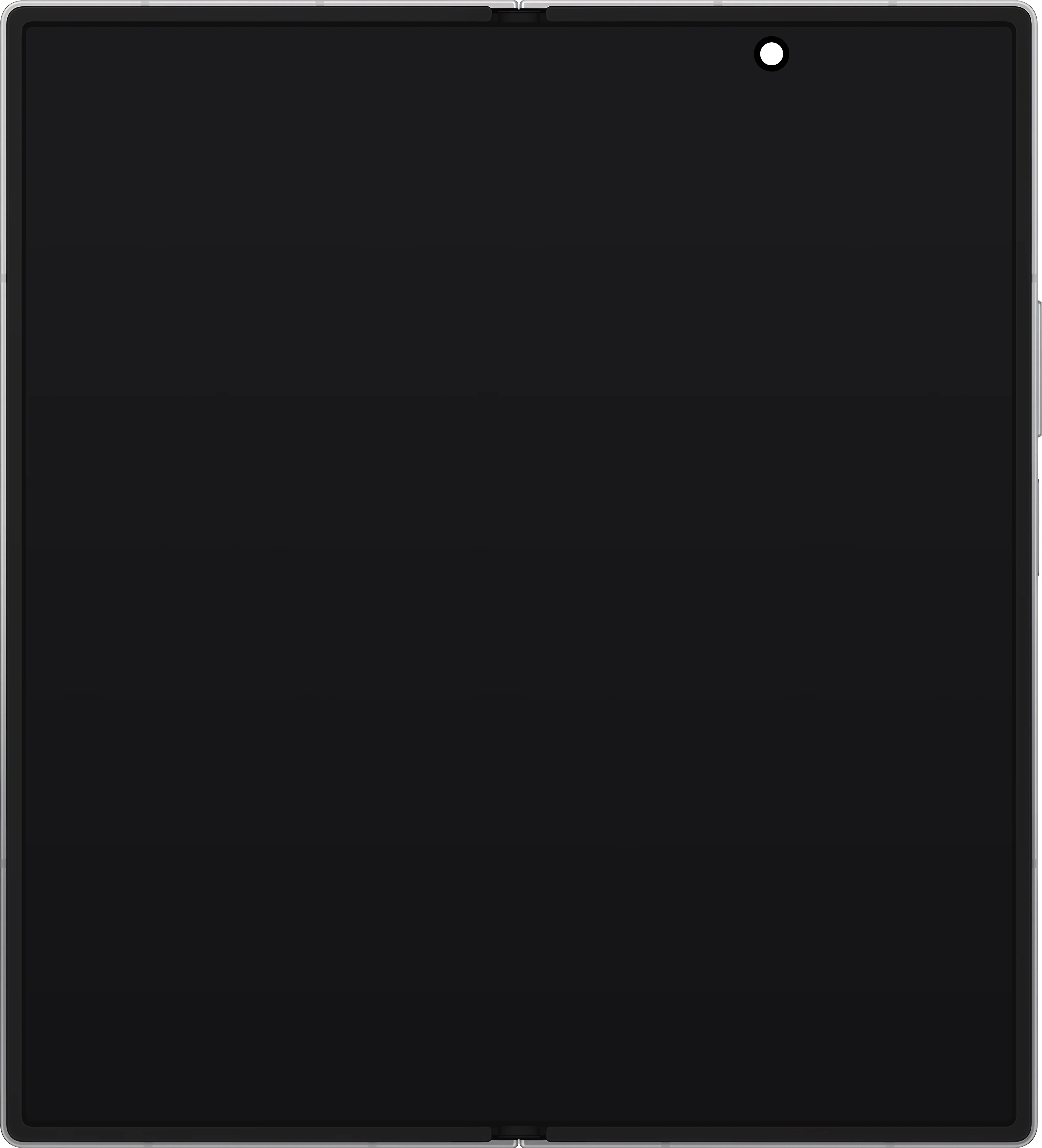 Samsung Galaxy Z Fold7 F966 Touchscreen Display, with Frame, Sub Inner, Silver (Silver Shadow), Service Pack GH82-37548A