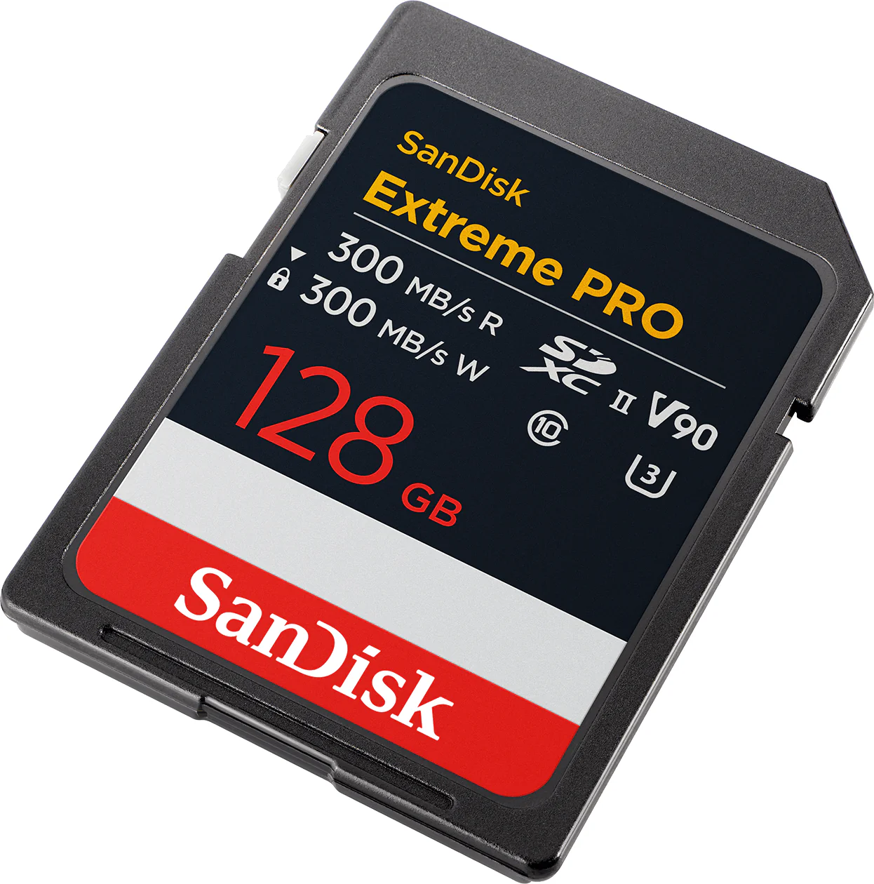 SanDisk Extreme Pro SDXC Memory Card, 128GB, Class 10 / UHS-2 U3 SDSDXDM-128G-GN4IN - Image 2
