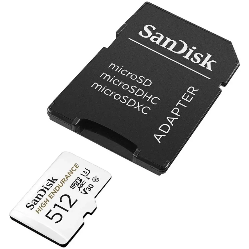 SanDisk High Endurance microSDXC Memory Card, 512Gb, Class 10 / UHS-1 U3, With Adapter SDSQQNR-512G-GN6IA - Image 3