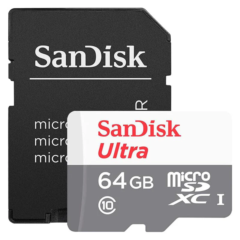 SanDisk Ultra microSDXC Memory Card, 64Gb, Class 10, With Adapter SDSQUNR-064G-GN3MA - Image 3