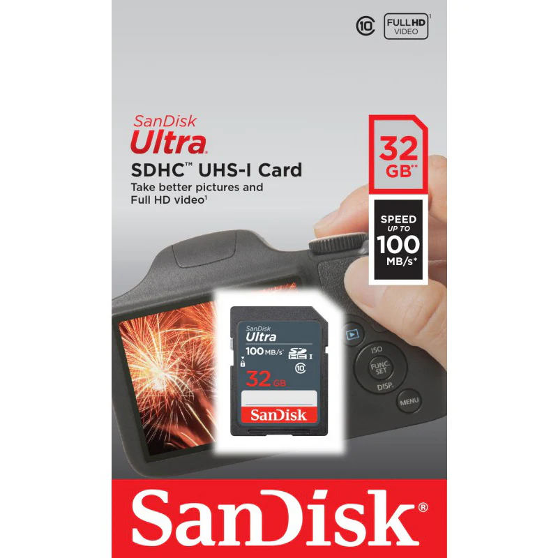 SanDisk Ultra SDHC Memory Card, 32GB, Class 10 SDSDUNR-032G-GN3IN - Image 3