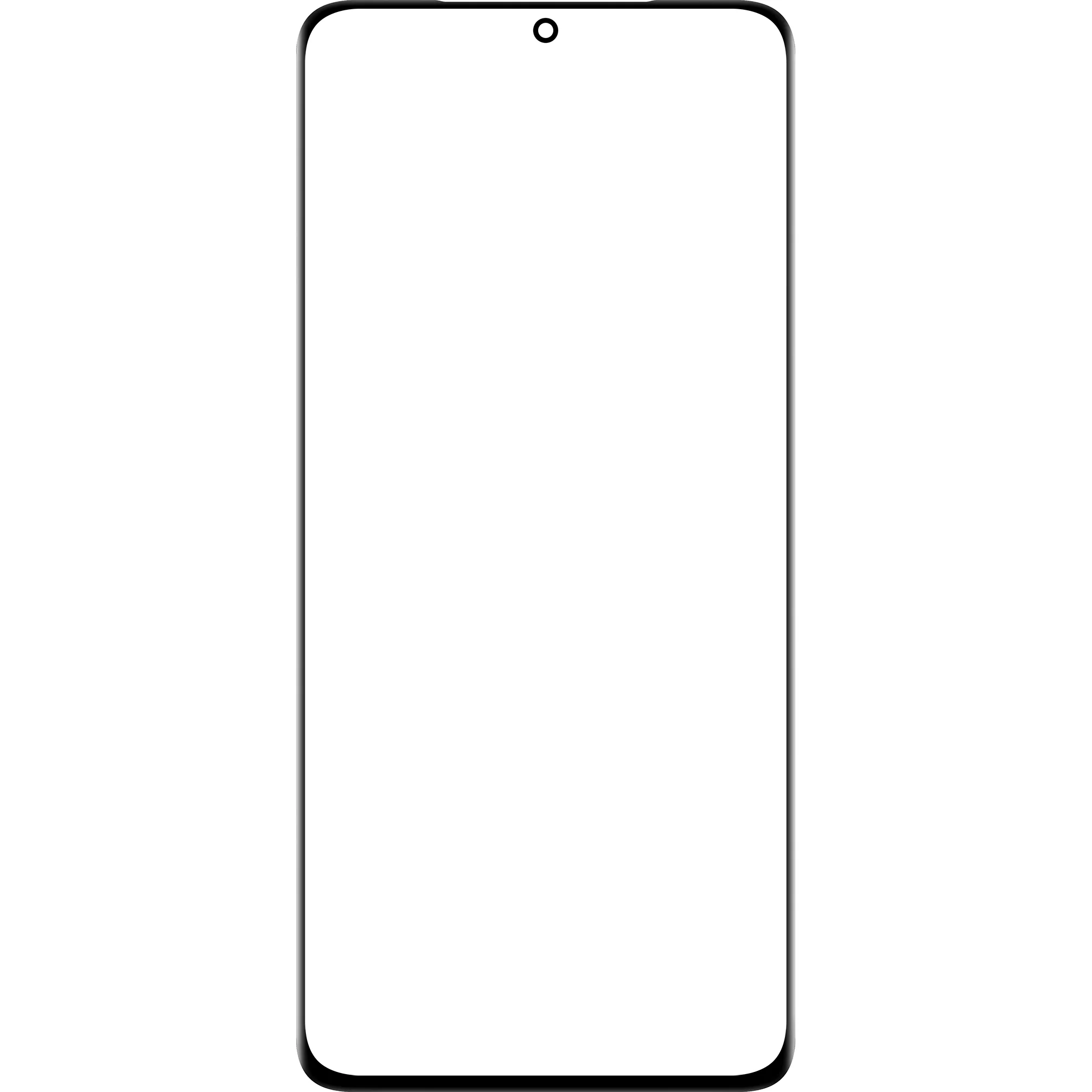 Screen Glass + Edge Glue / OCA Forward Guard for Samsung Galaxy S21 Ultra 5G G998, Black