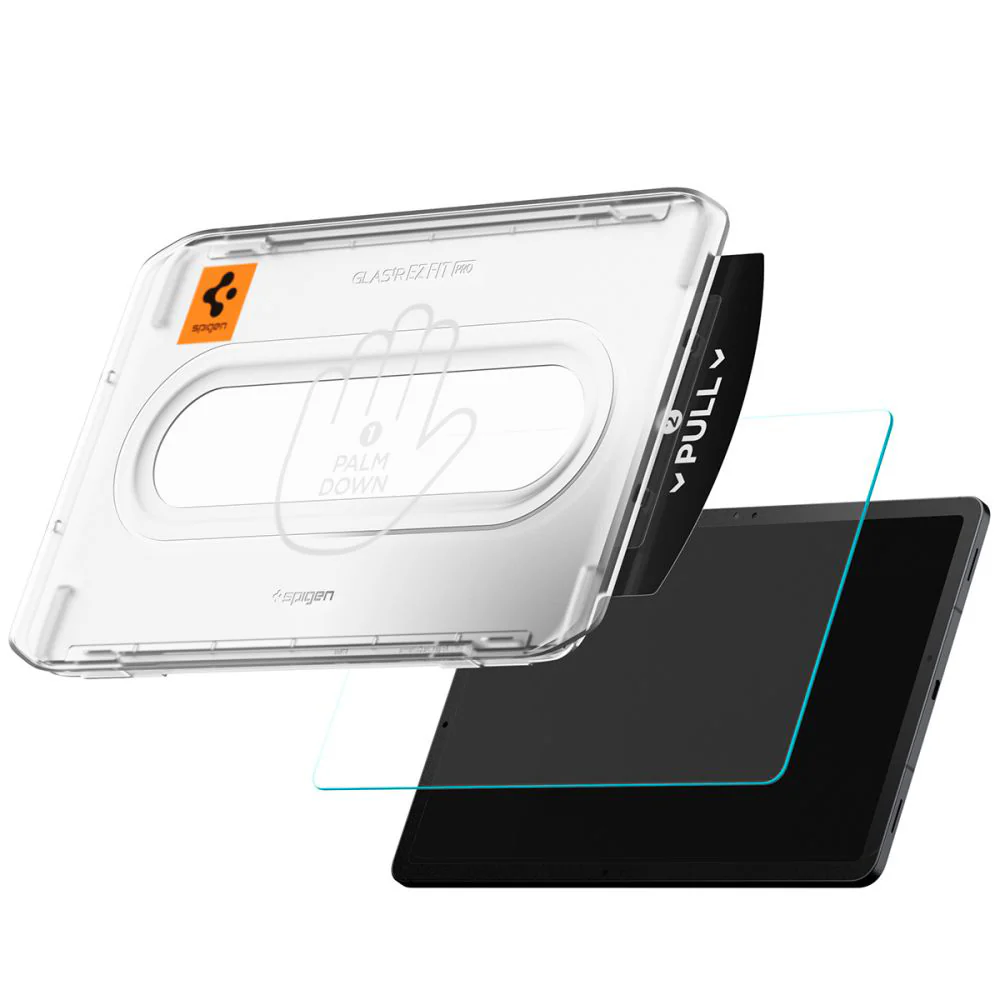 Screen Protection Film Spigen GlastR EZ FIT Pro for Samsung Galaxy Tab S11, Tempered Glass, Full Glue AGL10198 - Image 4