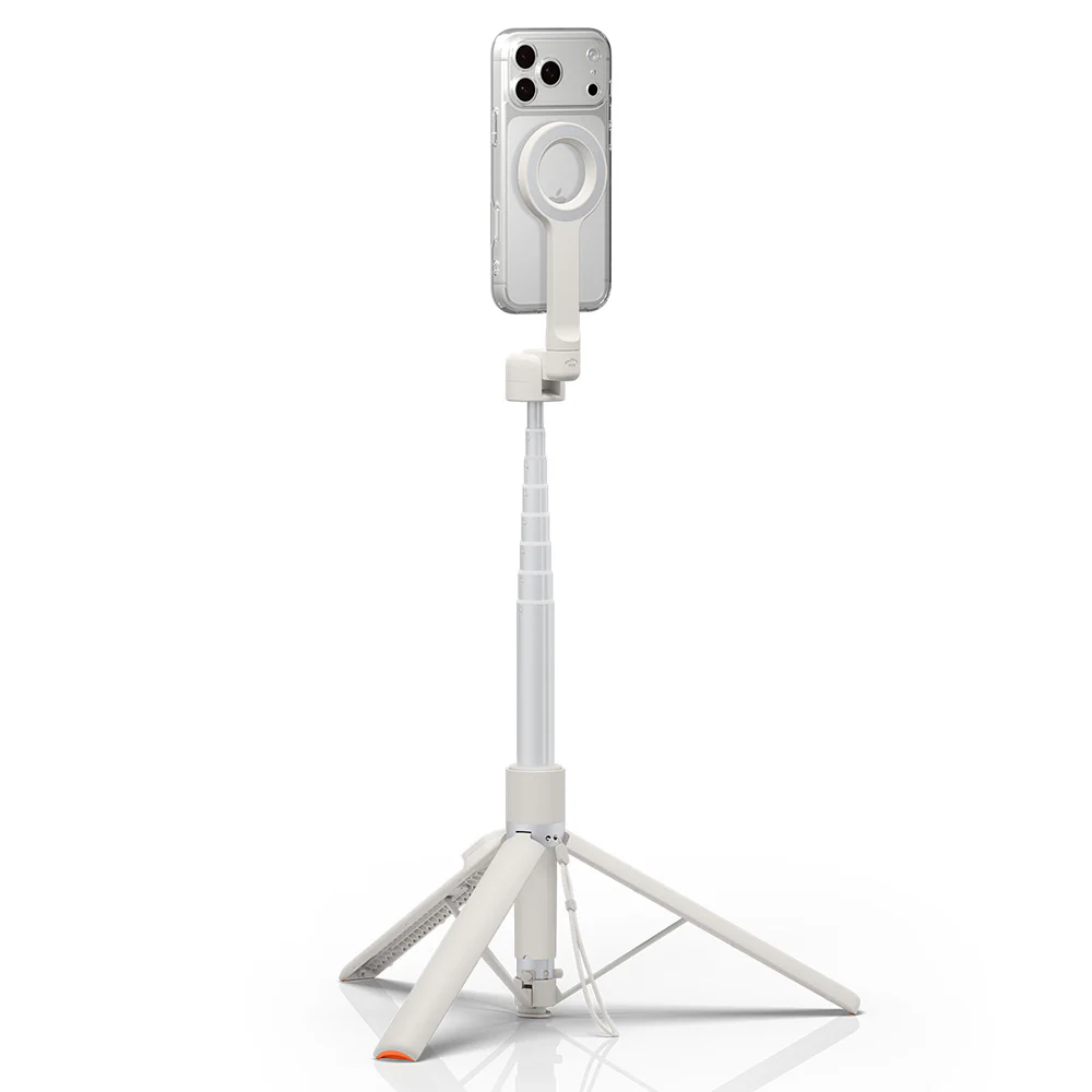Selfie Stick Bluetooth Spigen S582W, Universal, Beige AMP11373 - Image 5