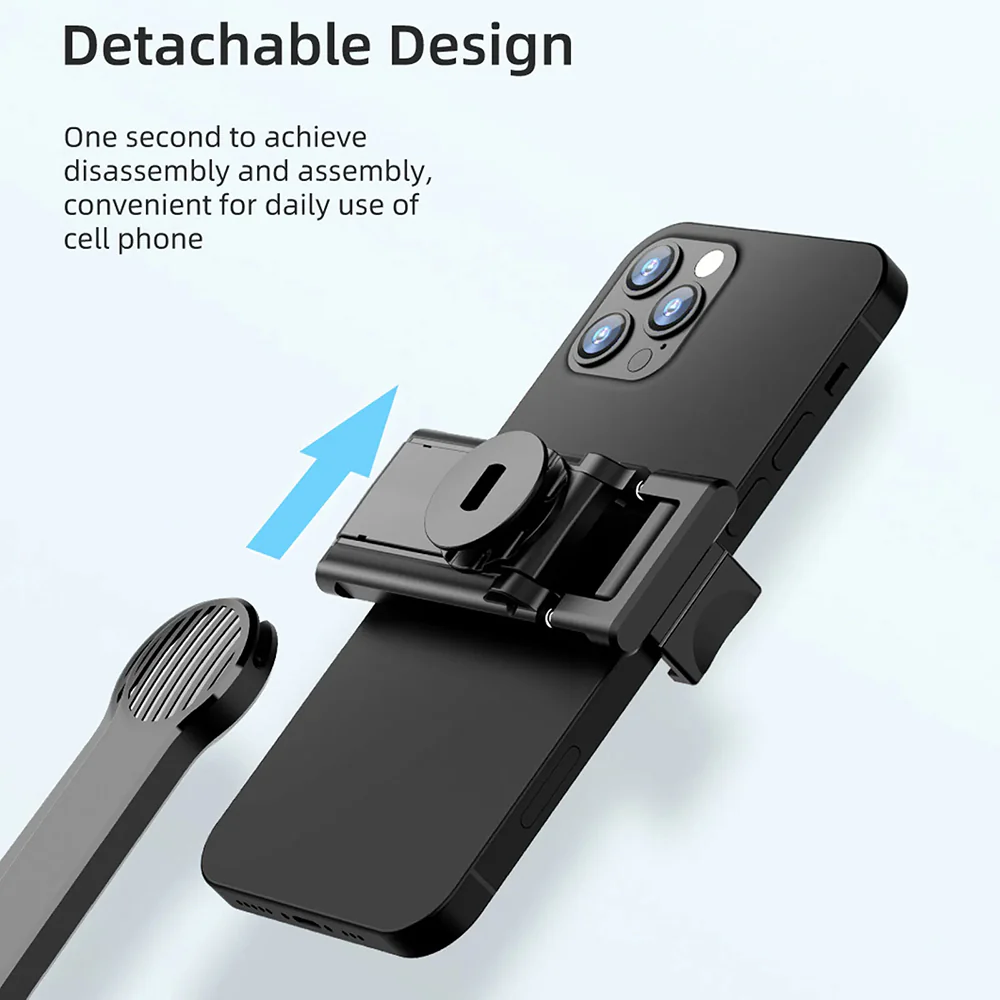 Selfie Stick Bluetooth Techsuit C01, Universal, Black - Image 3