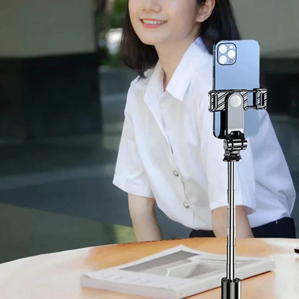 Selfie Stick Bluetooth Techsuit K03, Universal, Black - Image 4