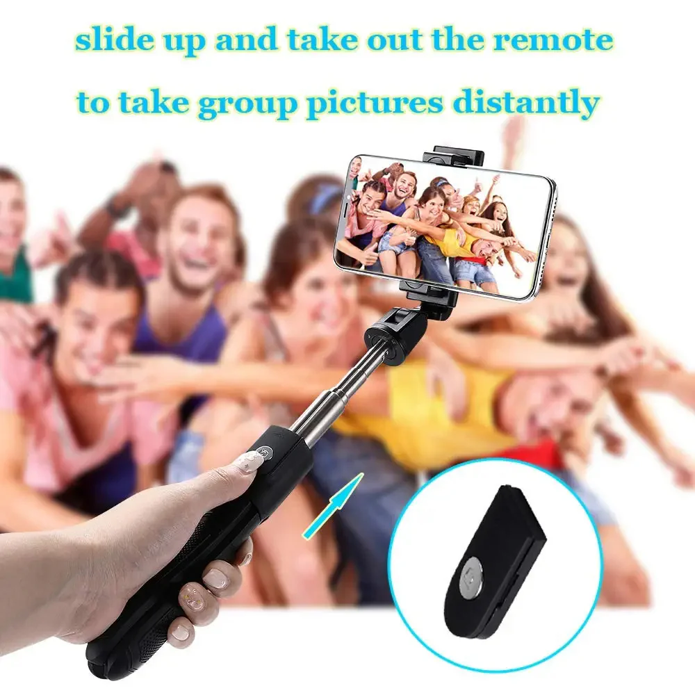 Selfie Stick Bluetooth Techsuit K06, Universal, Black - Image 6