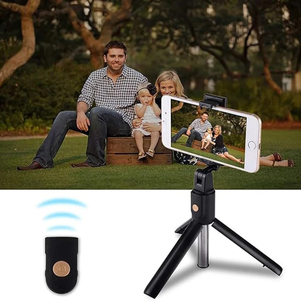Selfie Stick Bluetooth Techsuit K07, Universal, Black - Image 2
