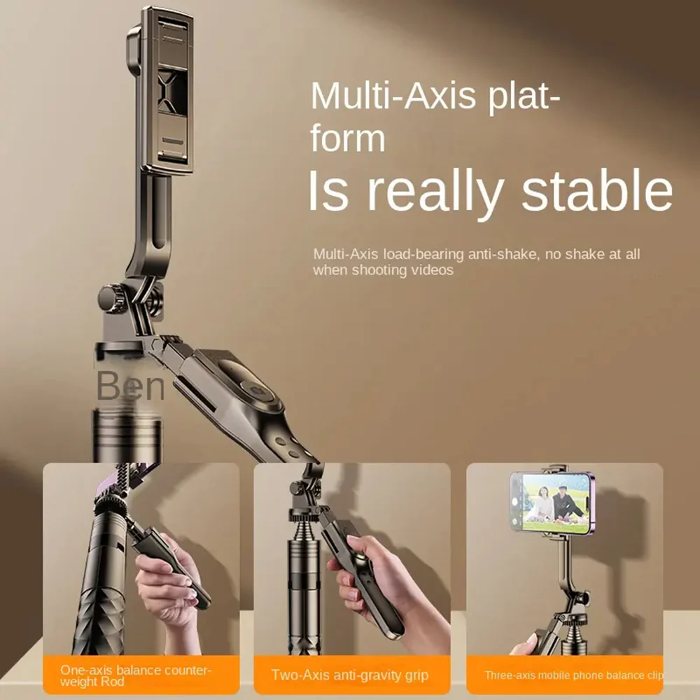 Selfie Stick Bluetooth Techsuit K28, Universal, Black - Image 7