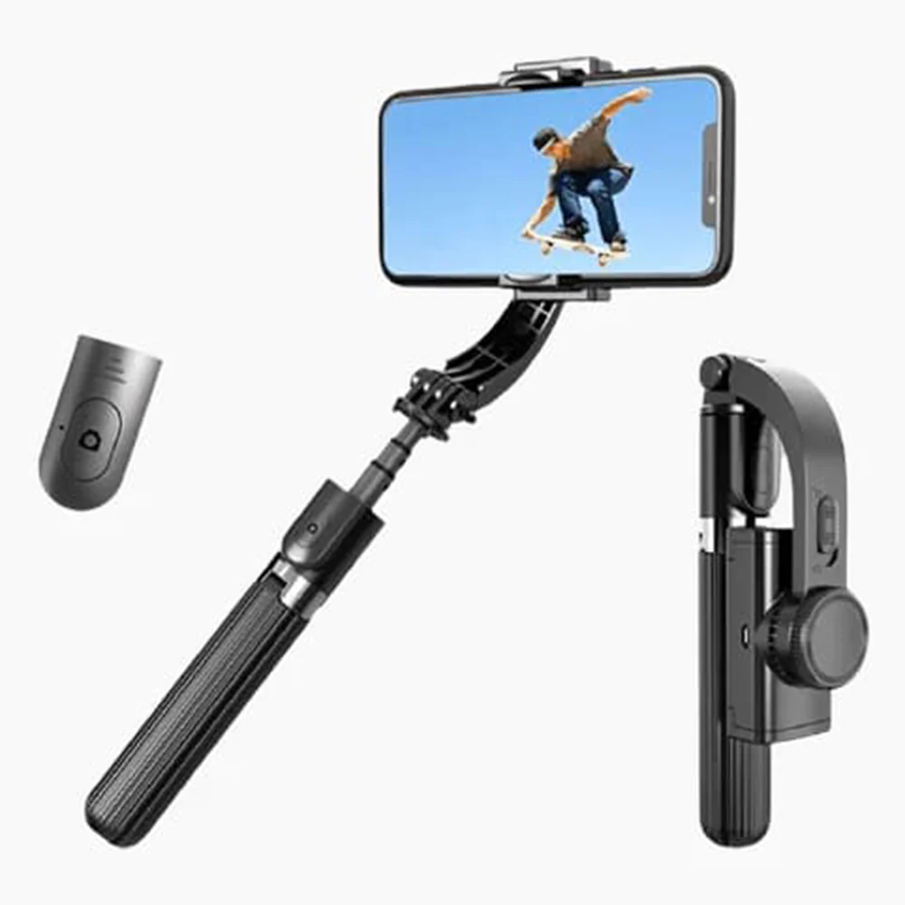 Selfie Stick Bluetooth Techsuit L08, Universal, Black - Image 3