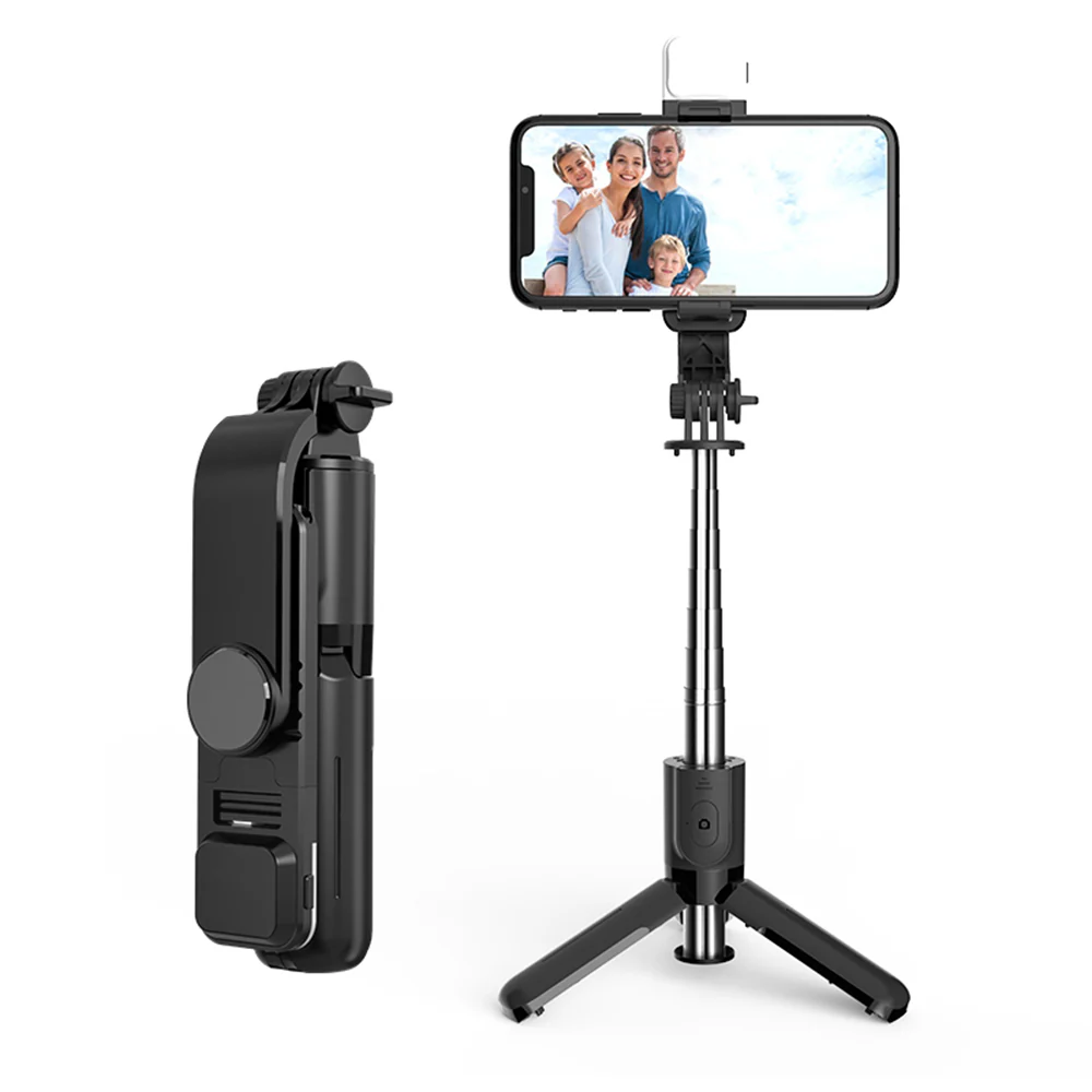 Selfie Stick Bluetooth Techsuit L11s, Universal, Black