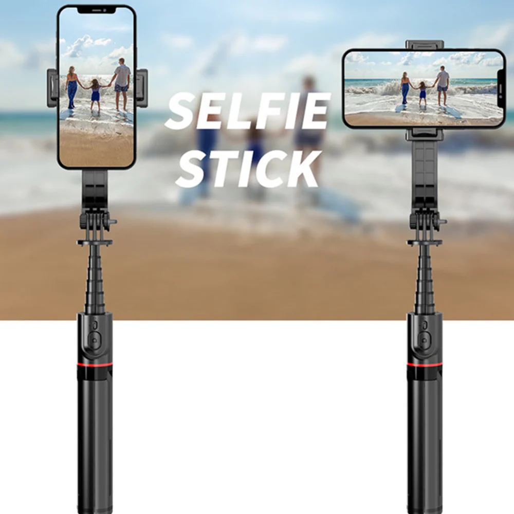 Selfie Stick Bluetooth Techsuit L12, Universal, Black - Image 3
