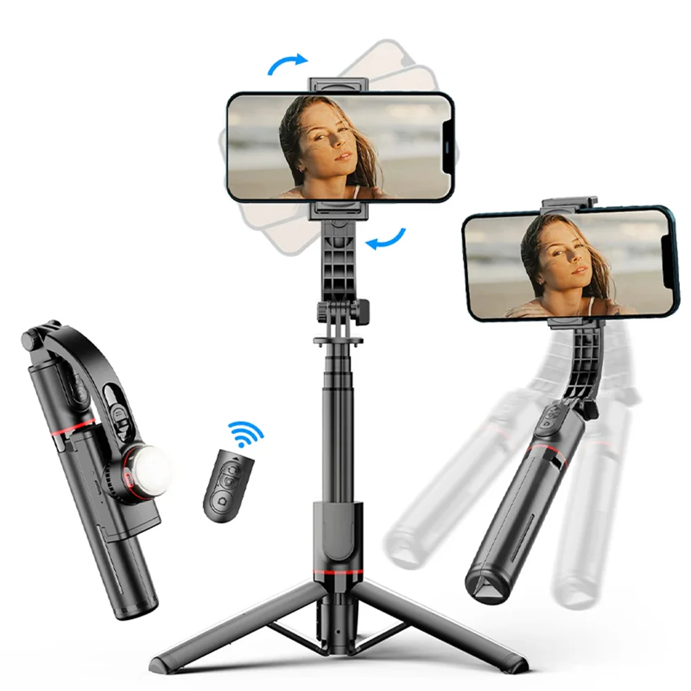 Selfie Stick Bluetooth Techsuit L19s, Universal, Black