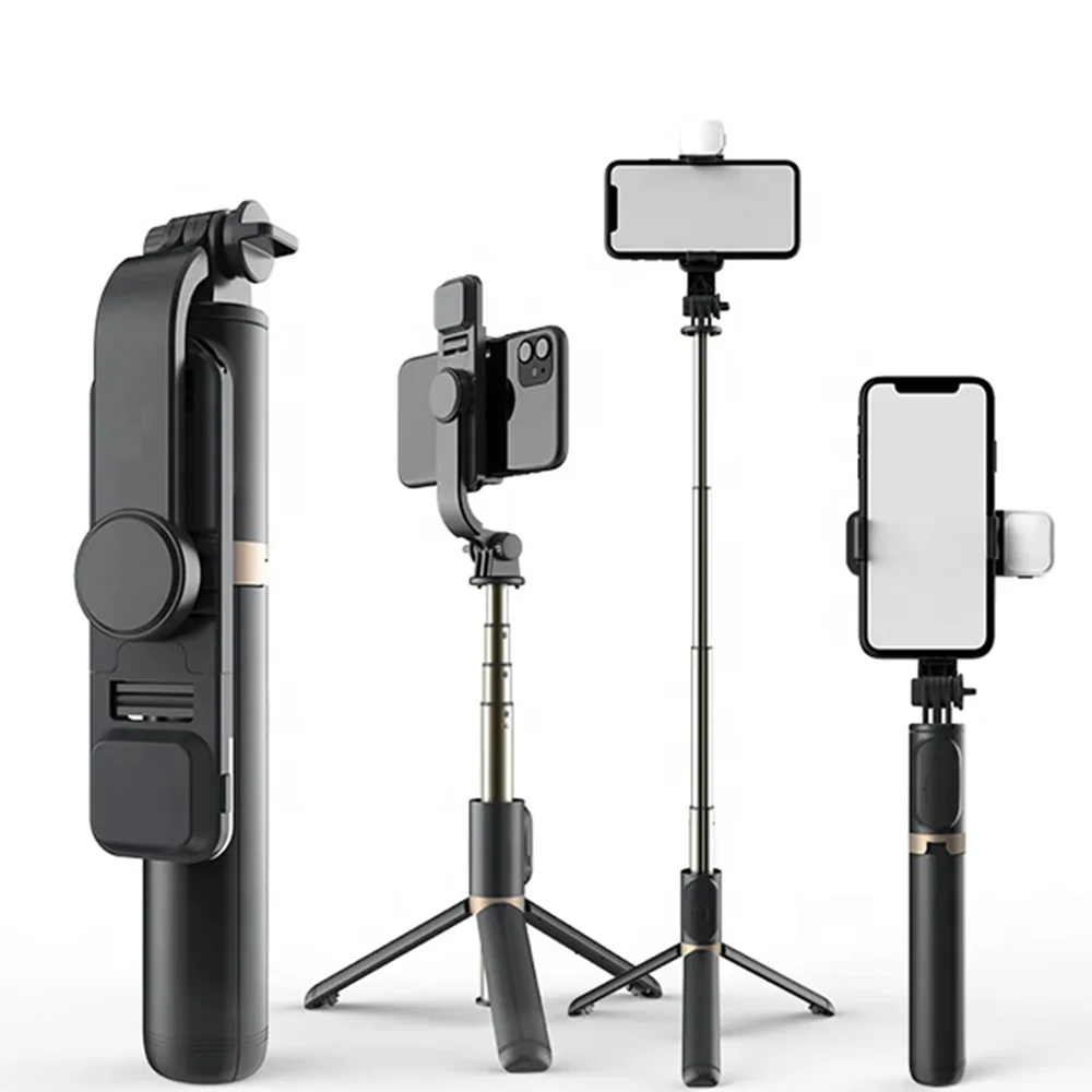 Selfie Stick Bluetooth Techsuit Q03s, Universal, Black - Image 2