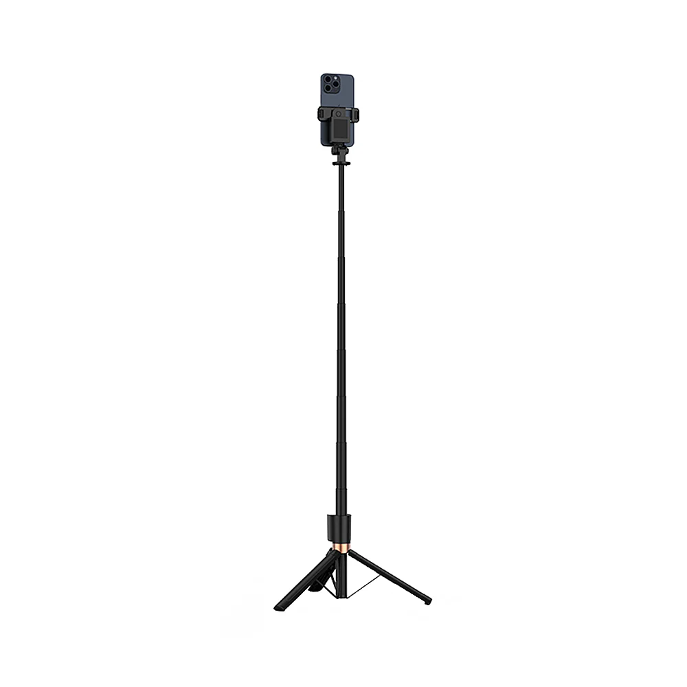 Selfie Stick Bluetooth XO Design SS23 Dual Lights, Universal, Black - Image 3