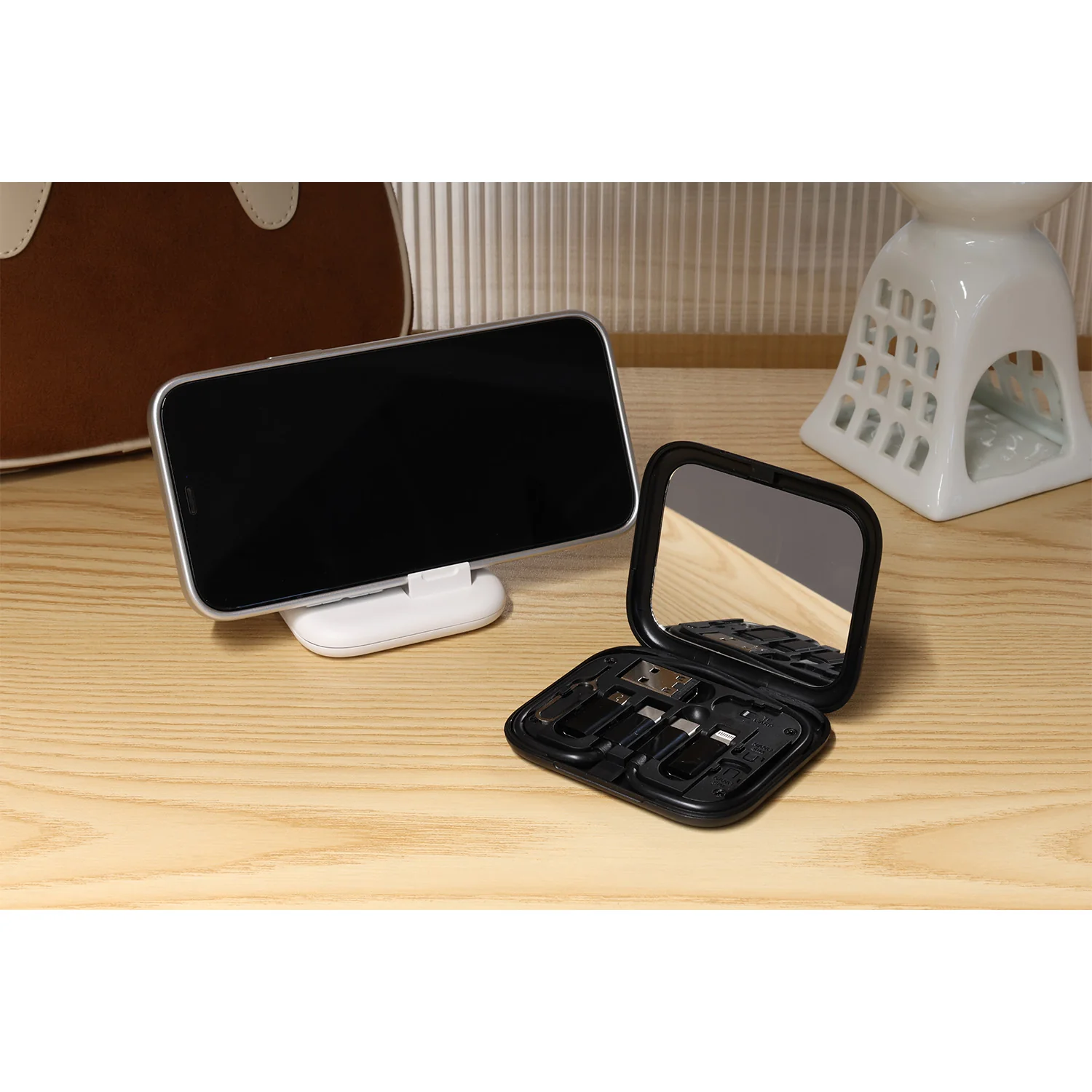 Setty AD-S11-01 Accessory Organizer, 11in1, Black - Image 3