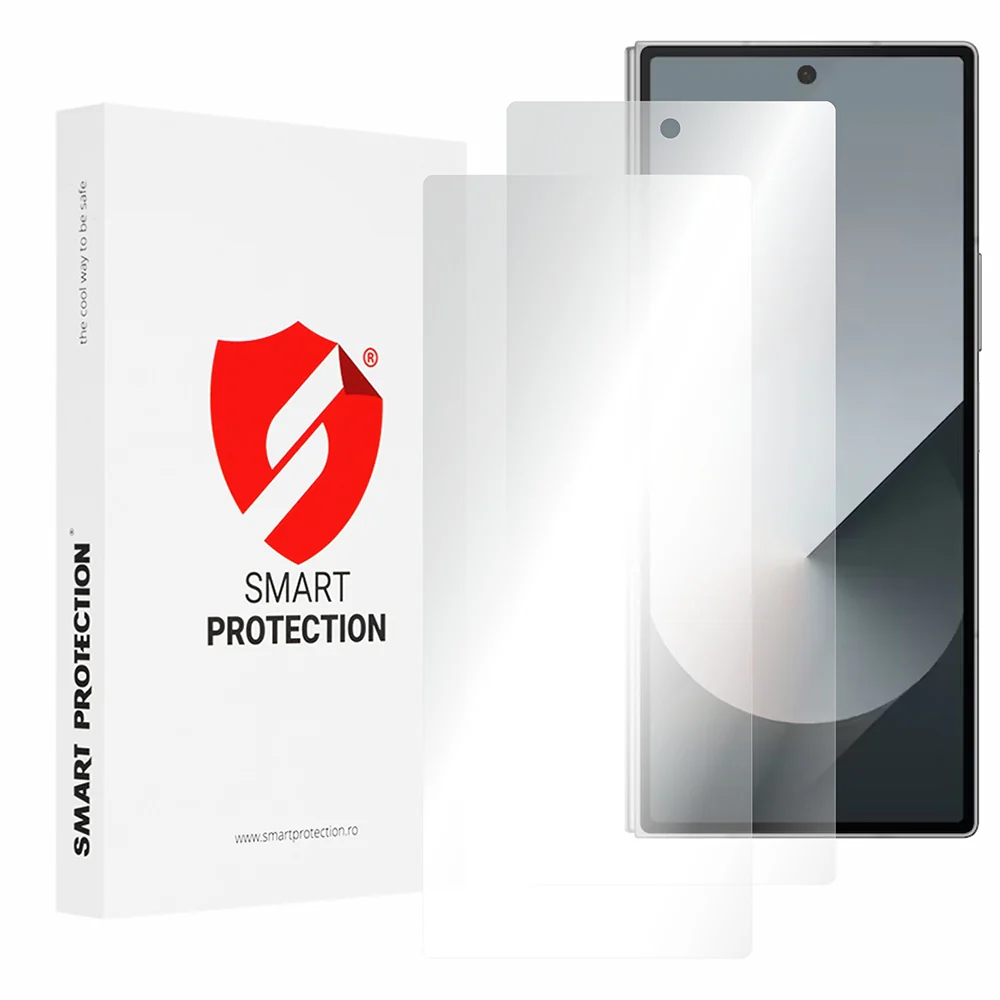 Smart Protection Premium Classic Exterior Screen Protector Film for Samsung Galaxy Z Fold7 F966, Plastic, Set of 2 pieces