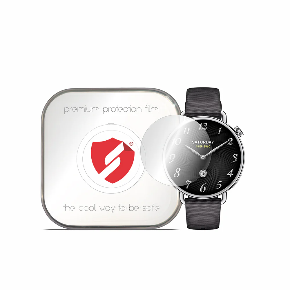 Smart Protection Premium Classic Screen Protector for Xiaomi Watch S4, Set of 4 Pieces, Plastic - Image 2