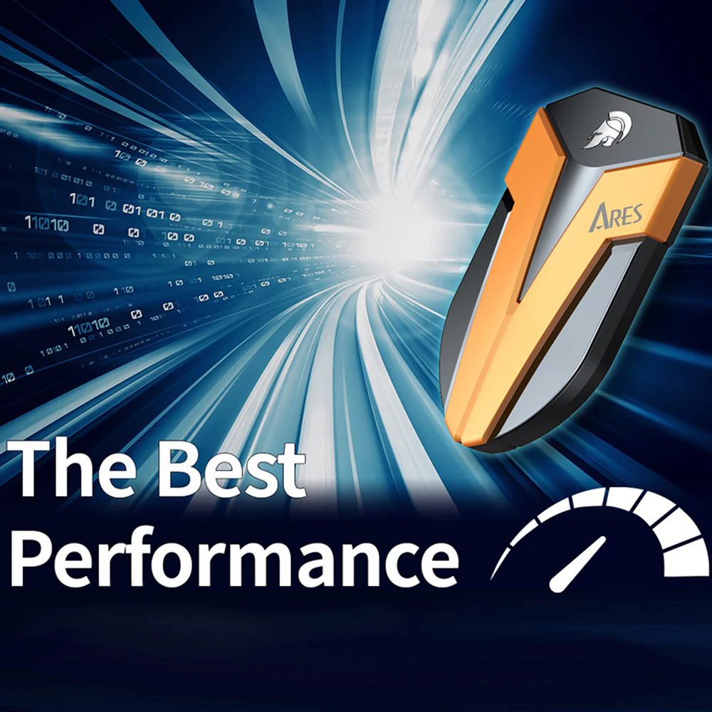 Solid State Drive (External SSD) Dato Ares Amber Shield, 500GB, Black ARSASE-500GB - Image 5