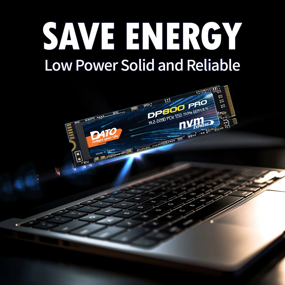 Solid State Drive (SSD) Dato DP800 Pro, 4TB, NVMe M.2 2280, PCIe DP800PSSD-4TB - Image 5