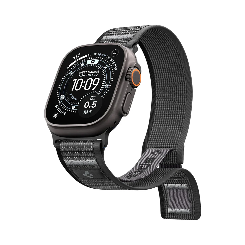 Spigen Athlex Air 2 Band for Apple Watch 49mm / 46mm / 45mm / 44mm Series, Gray AMP11113 - Image 2