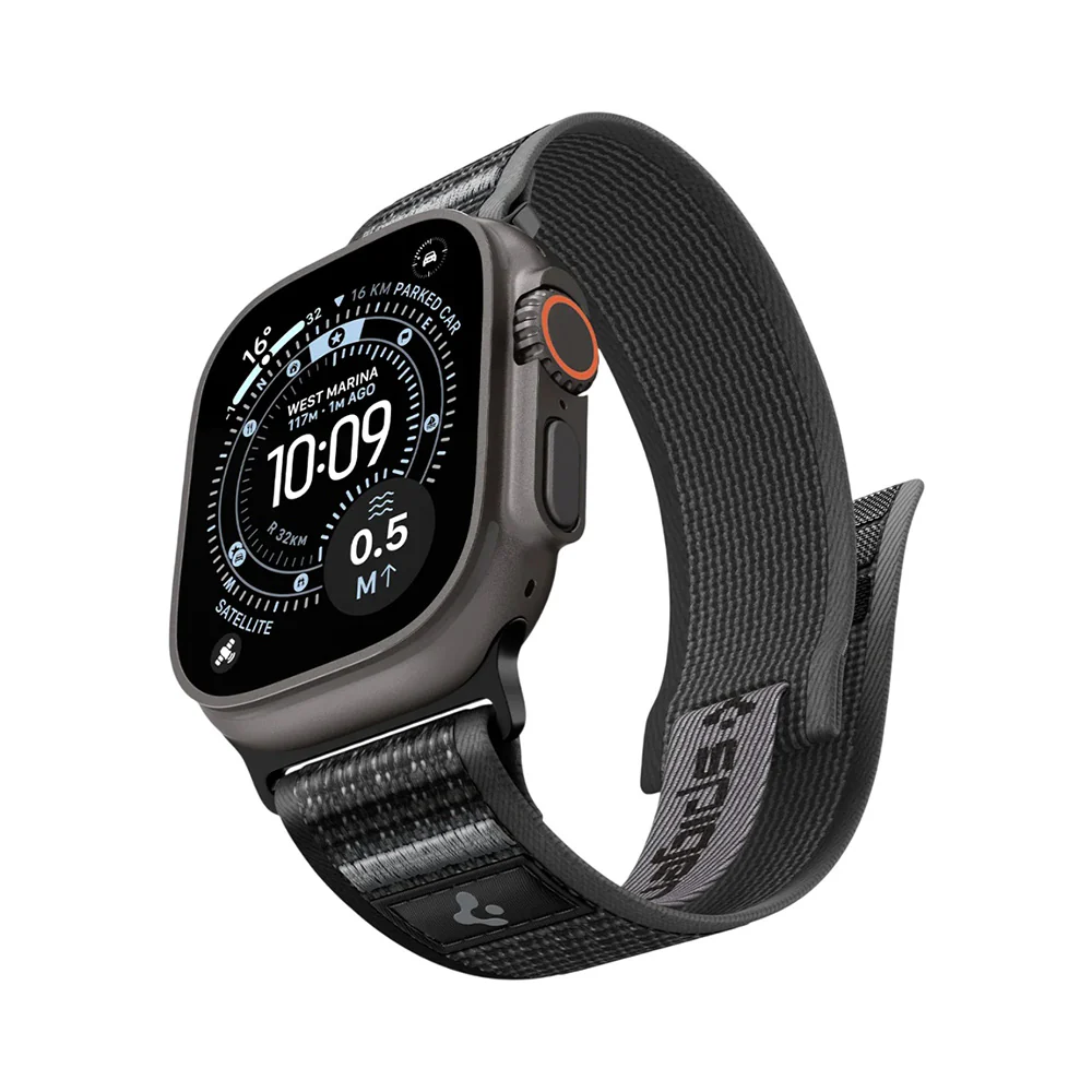 Spigen Athlex Air 2 Band for Apple Watch 49mm / 46mm / 45mm / 44mm Series, Gray AMP11113 - Image 6