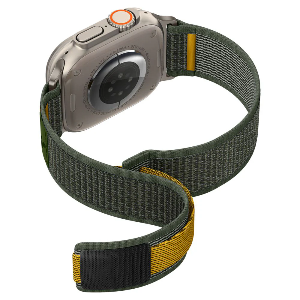 Spigen Athlex Air Strap for Apple Watch 49mm / 46mm / 45mm / 44mm Series, Green AMP09035 - Image 5