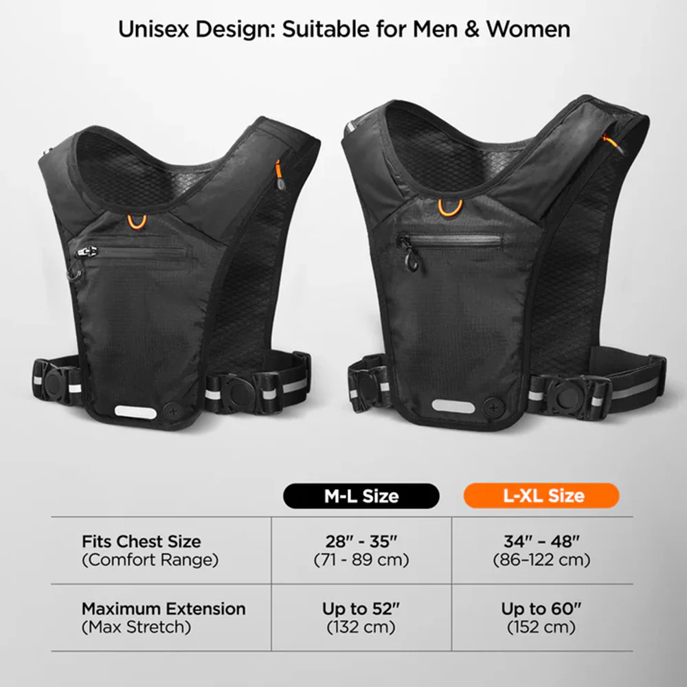 Spigen Dynamic Shield A720 Running Vest, Size L - XL, Black AMP11390 - Image 7