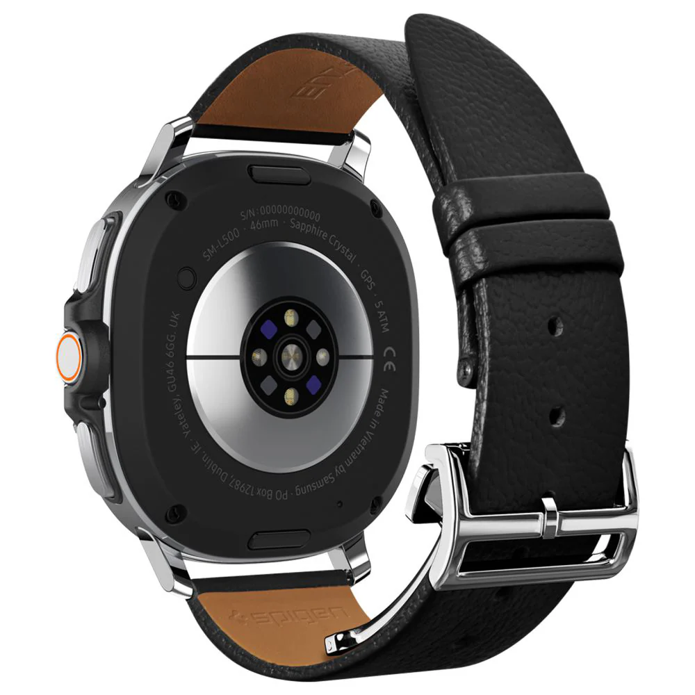 Spigen Enzo Band for Samsung Galaxy Watch8 / Watch8 Classic Series, Black AMP10119 - Image 2
