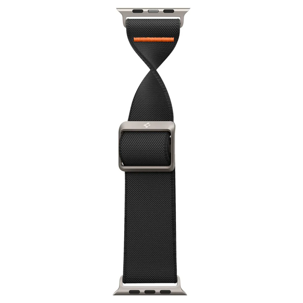 Spigen Fit Lite Ultra Strap for Apple Watch 49mm / 46mm / 45mm / 44mm / 42mm Series, Black AMP05983 - Image 3