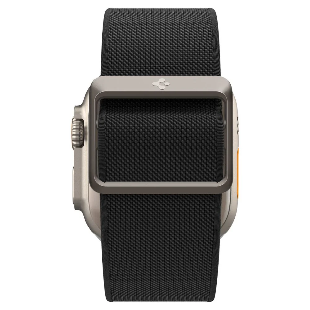 Spigen Fit Lite Ultra Strap for Apple Watch 49mm / 46mm / 45mm / 44mm / 42mm Series, Black AMP05983 - Image 5