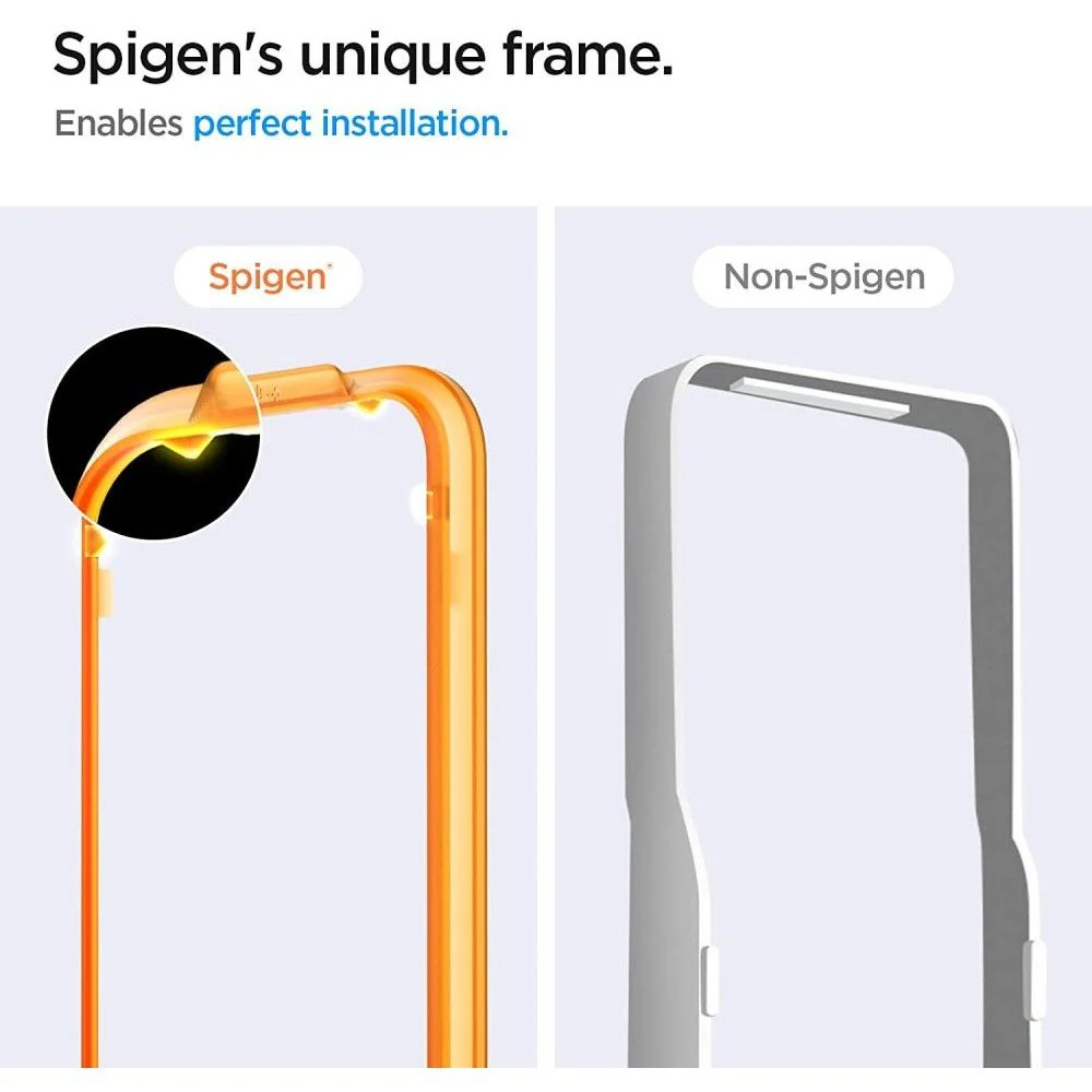 Spigen GlastR Align Master Screen Protector for Samsung Galaxy A54 A546, Tempered Glass, Full Glue, Set of 2 pieces AGL05966 - Image 7
