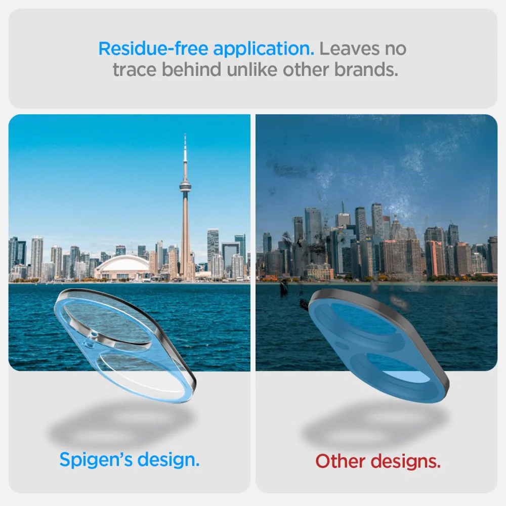 Spigen GlastR Optik Rear Camera Protective Film for Apple iPhone 16 Plus / 16, Tempered Glass, Set of 2 Pieces, Transparent AGL07923 - Image 11