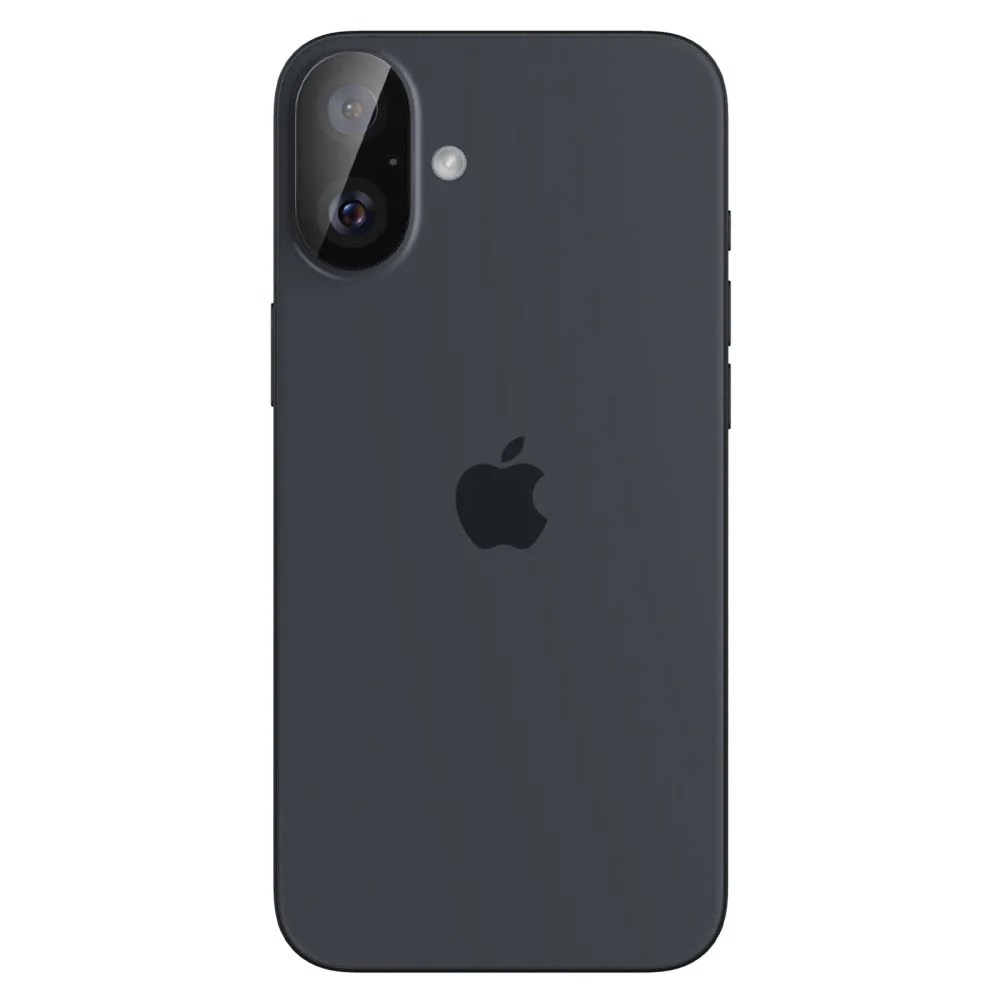 Folie de protectie Camera Spate Spigen GlastR Optik pentru Apple iPhone 16 Plus / 16, Sticla Securizata, Set 2 bucati, Neagra AGL07922 - Image 2
