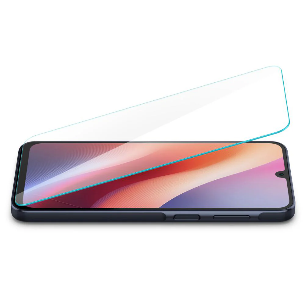 Spigen GlastR Slim Screen Protector for Samsung Galaxy A26 A266 / A16 5G A166 / A16 4G A165, Tempered Glass, Full Glue, Set of 2 Pieces - Image 4