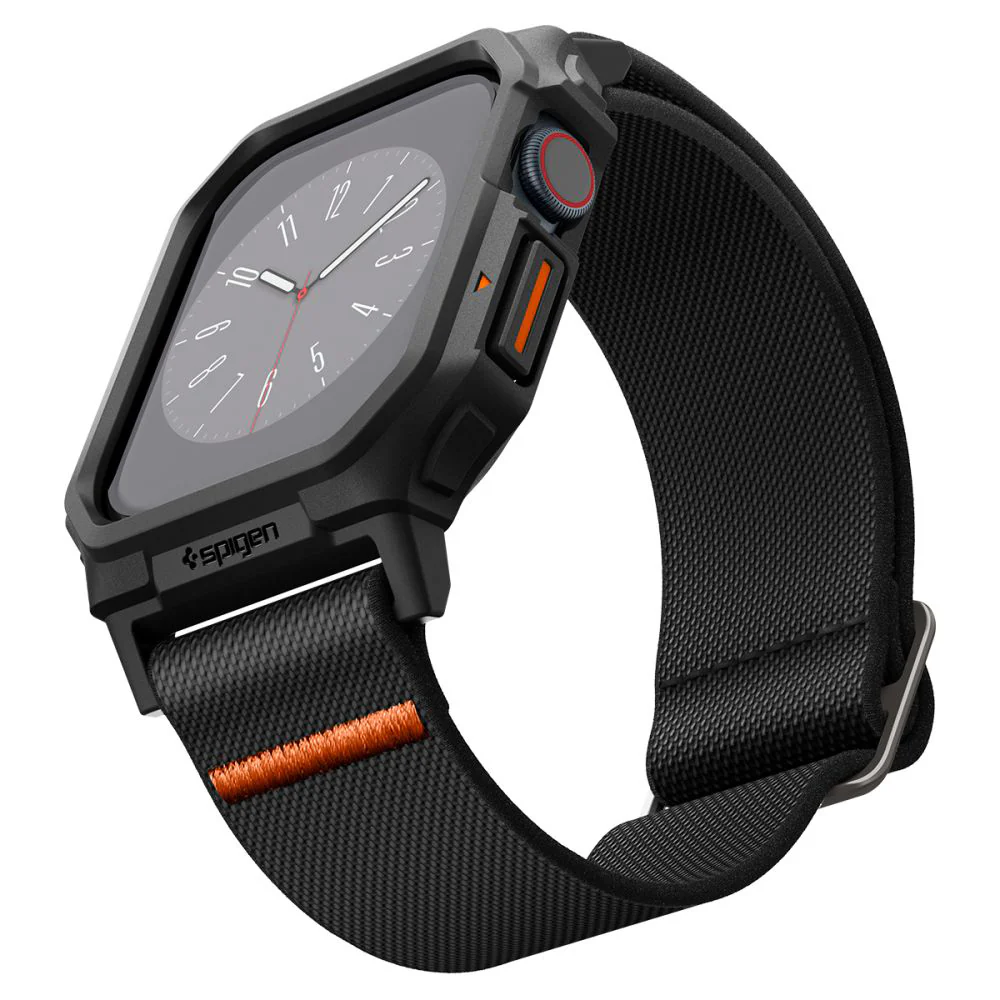 Spigen Lite Fit Pro Case for Apple Watch Series 10 42mm, Matte Black ACS08594 - Image 6