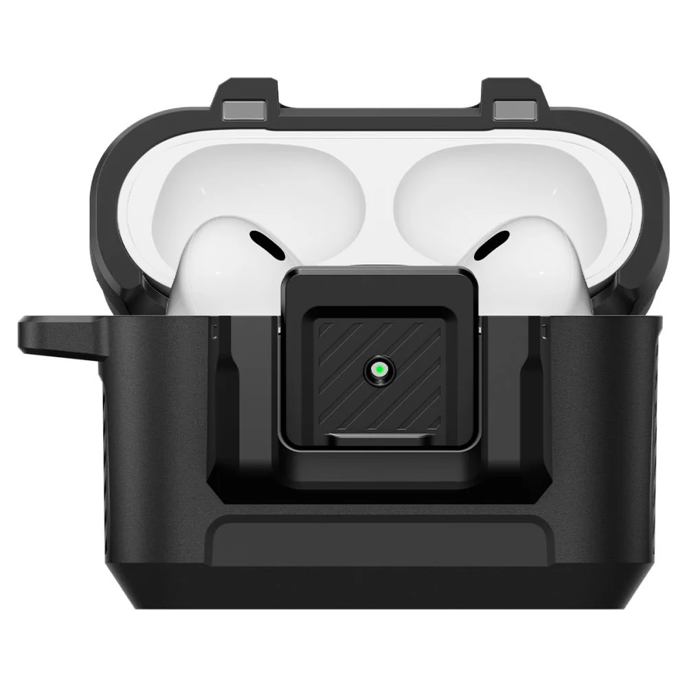 Spigen Lock Fit Case for Apple AirPods Pro 3, Matte Black ACS09825 - Image 2