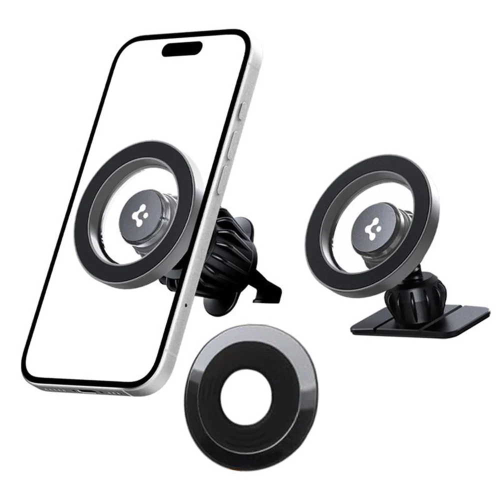 Spigen MFT13 Universal Magnetic Car Holder, Silver ACP08314