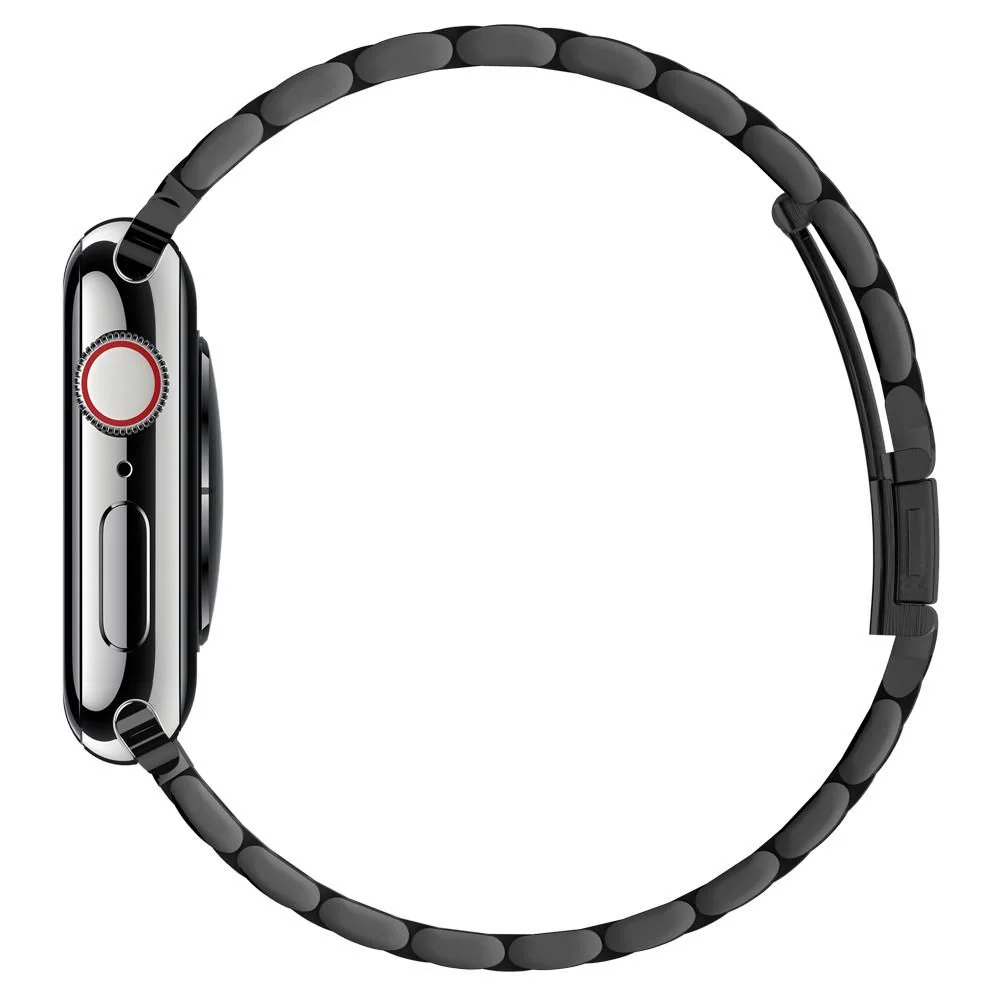 Spigen Modern Fit Strap for Apple Watch 49mm / 46mm / 45mm / 44mm / 42mm Series, Black 062MP25403 - Image 5