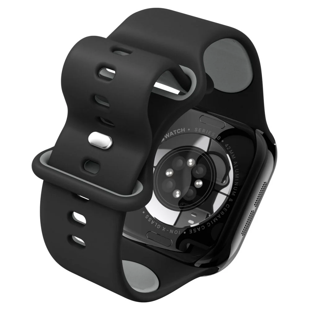 Spigen Nano Pop Strap for Apple Watch 42mm / 41mm / 40mm / 38mm Series, Black AMP09324 - Image 3