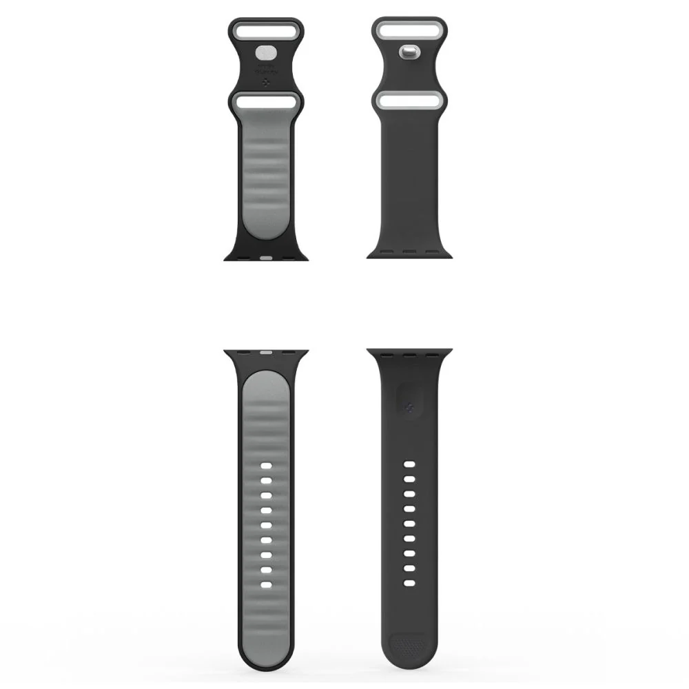 Spigen Nano Pop Strap for Apple Watch 49mm / 46mm / 45mm / 44mm / 42mm Series, Black AMP09321 - Image 7