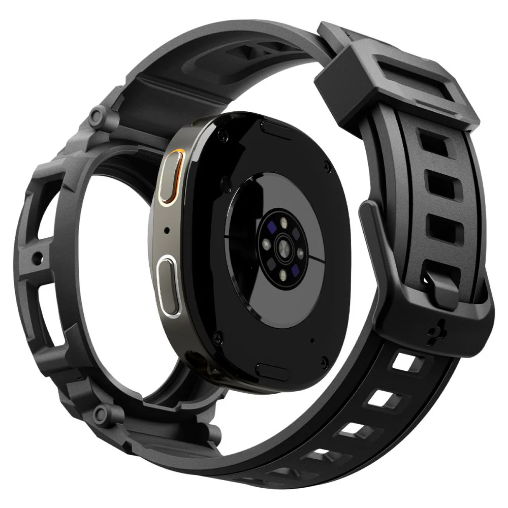 Spigen Rugged Armor Pro Case for Samsung Galaxy Watch8 44mm, Black ACS10007 - Image 4