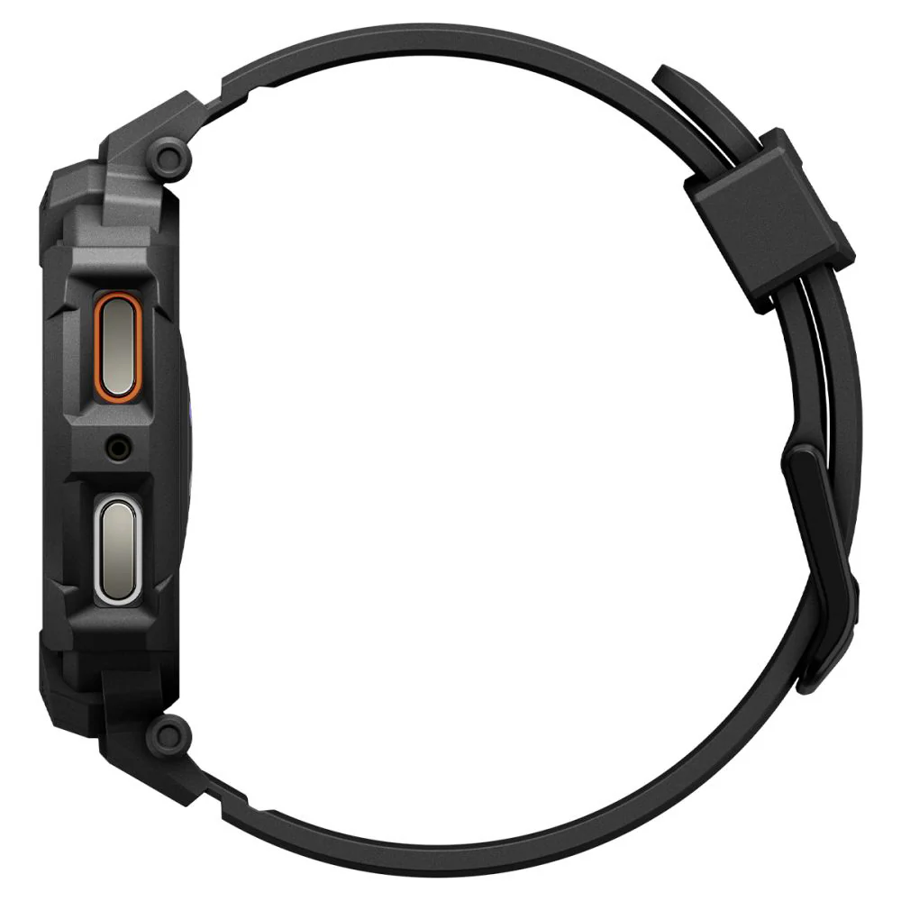 Spigen Rugged Armor Pro Case for Samsung Galaxy Watch8 44mm, Black ACS10007 - Image 7