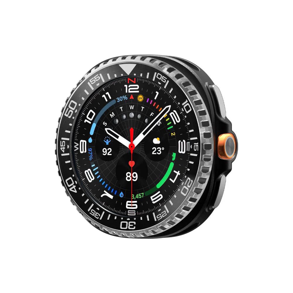 Spigen Tune Pro Diver Protection Frame for Samsung Galaxy Watch8 Classic, Black ACS10016 - Image 6
