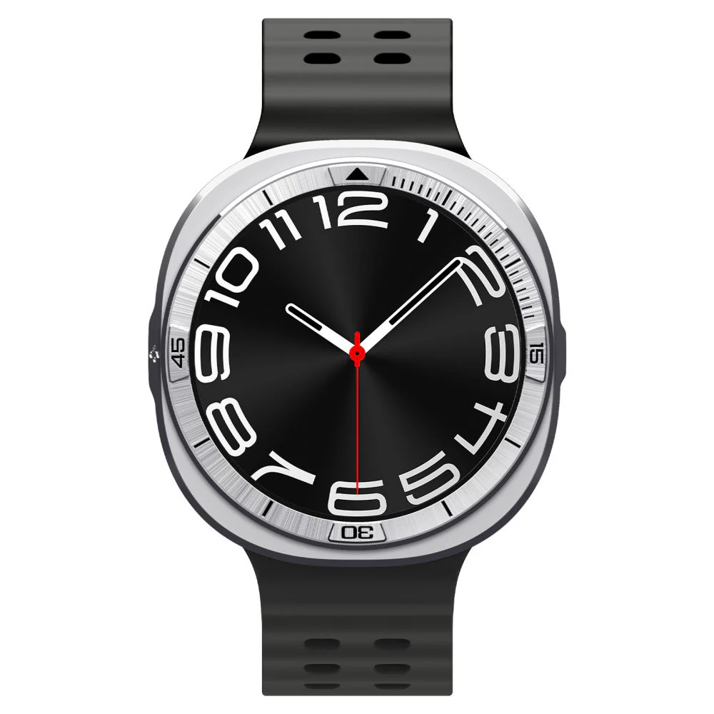 Spigen Tune Pro Pilot Protection Frame for Samsung Galaxy Watch8 44mm, Silver ACS10011 - Image 2