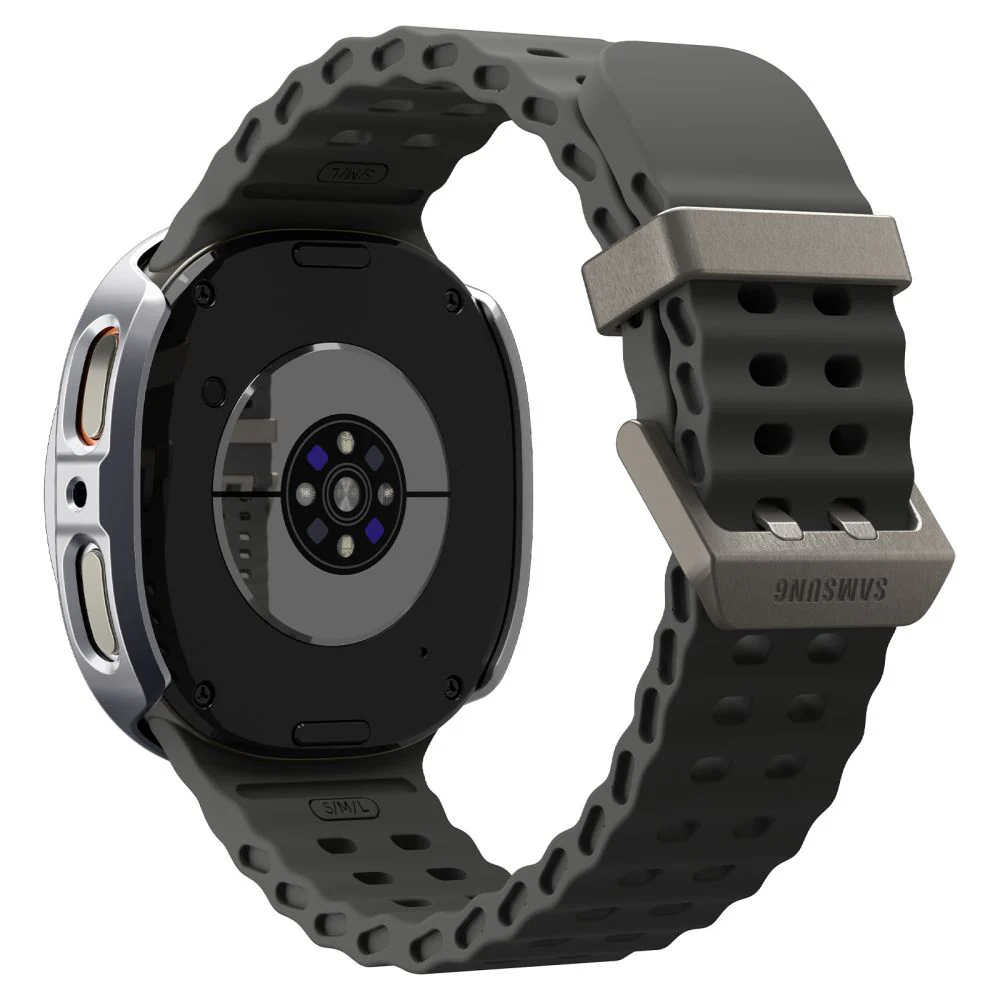 Spigen Tune Pro Pilot Protection Frame for Samsung Galaxy Watch8 44mm, Silver ACS10011 - Image 8