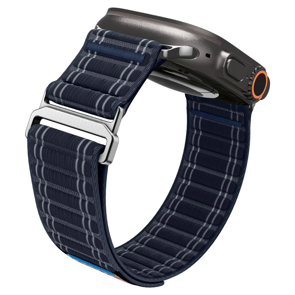 Spigen WBF0 Band for Apple Watch 49mm / 46mm / 45mm / 44mm Series, Navy AMP10143 - Image 4